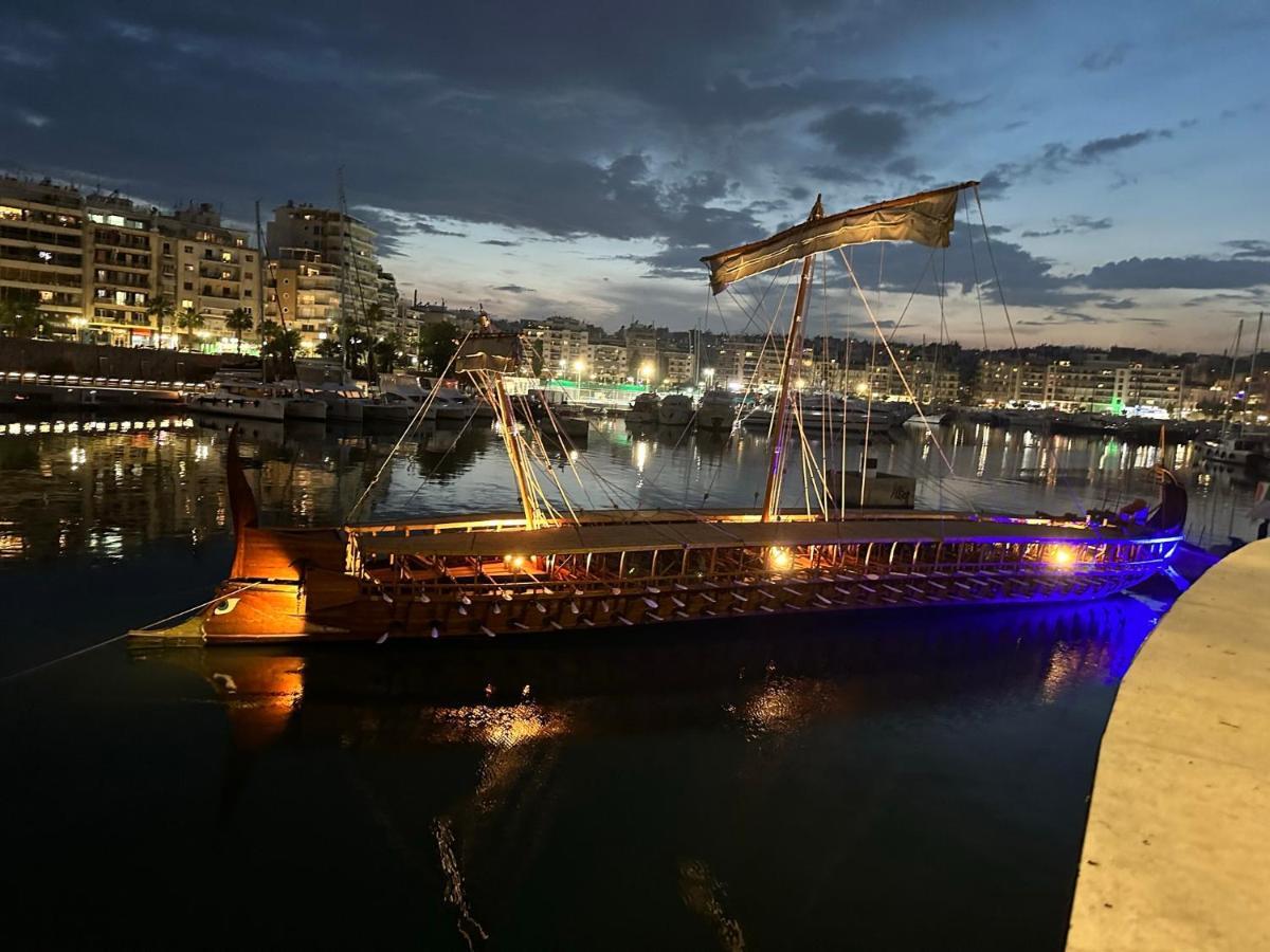 Apartment Center Piraeus Location Kastella Passalimani Port エクステリア 写真